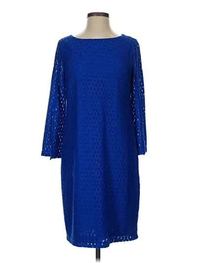 Pre-owned Chico's Casual Dress In Blue