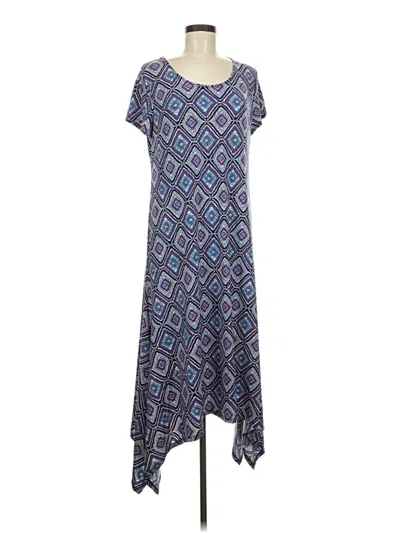 Pre-owned Chico's Casual Dress In Blue