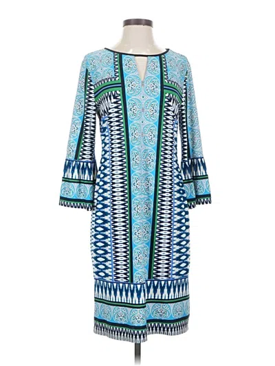 Pre-owned Chico's Casual Dress In Blue
