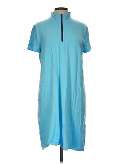 Pre-owned Chico's Casual Dress In Blue