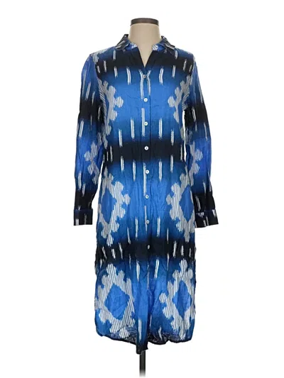Pre-owned Chico's Casual Dress In Blue