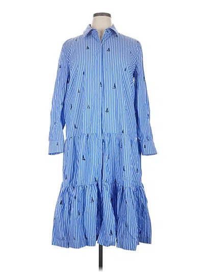 Pre-owned Chico's Casual Dress In Blue