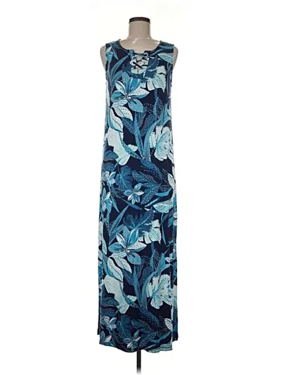 Pre-owned Chico's Casual Dress In Blue