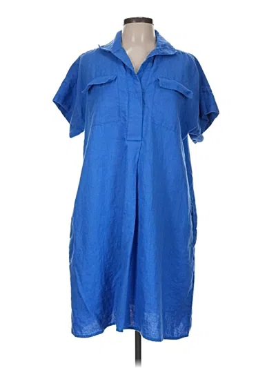 Pre-owned Chico's Casual Dress In Blue