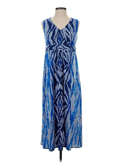 Pre-owned Chico's Casual Dress In Blue