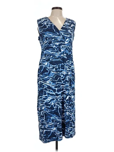 Pre-owned Chico's Casual Dress In Blue