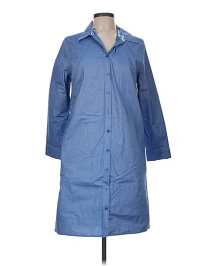 Pre-owned Chico's Casual Dress In Blue