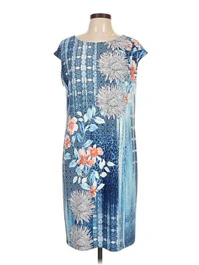 Pre-owned Chico's Casual Dress In Blue