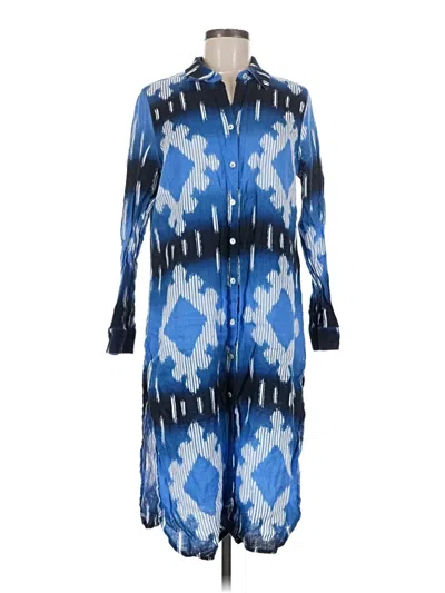Pre-owned Chico's Casual Dress In Blue