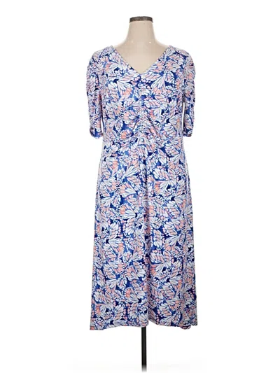 Pre-owned Chico's Casual Dress In Blue