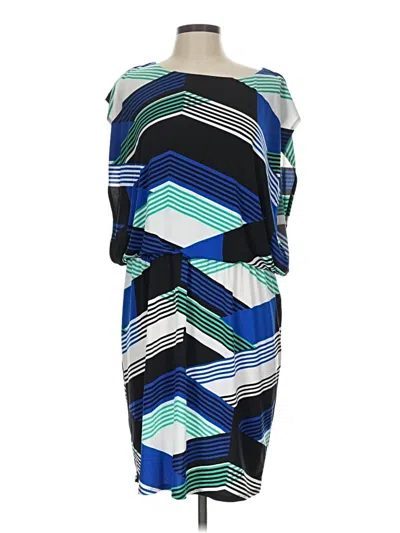 Pre-owned Chico's Casual Dress In Blue