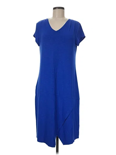 Pre-owned Chico's Casual Dress In Blue