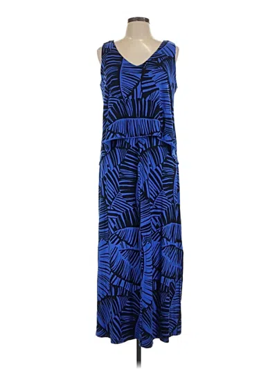 Pre-owned Chico's Casual Dress In Blue
