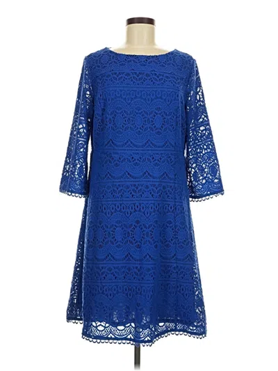 Pre-owned Chico's Casual Dress In Blue