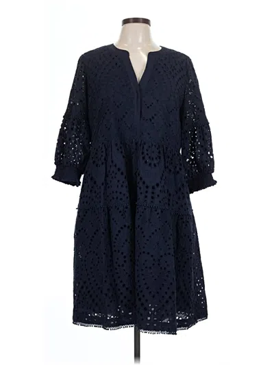 Pre-owned Chico's Casual Dress In Blue