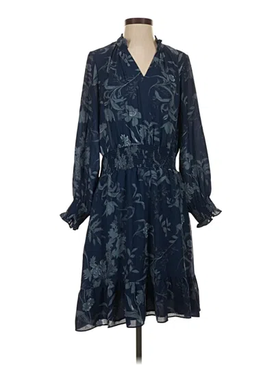 Pre-owned Chico's Casual Dress In Blue