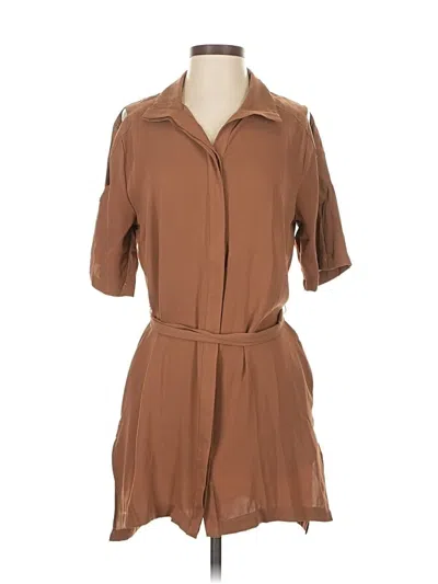 Pre-owned Chico's Casual Dress In Brown