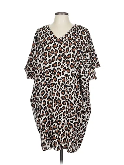 Pre-owned Chico's Casual Dress In Brown