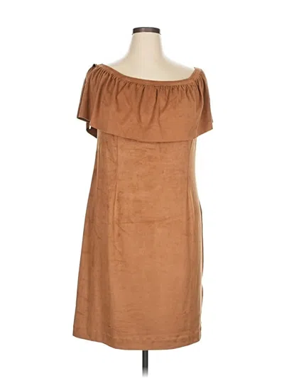 Pre-owned Chico's Casual Dress In Brown