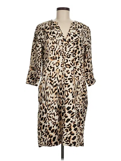 Pre-owned Chico's Casual Dress In Brown