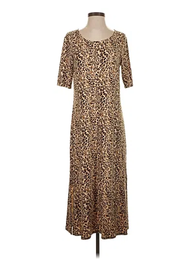 Pre-owned Chico's Casual Dress In Brown
