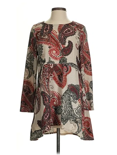 Pre-owned Chico's Casual Dress In Brown