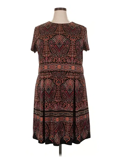 Pre-owned Chico's Casual Dress In Brown