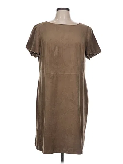 Pre-owned Chico's Casual Dress In Brown