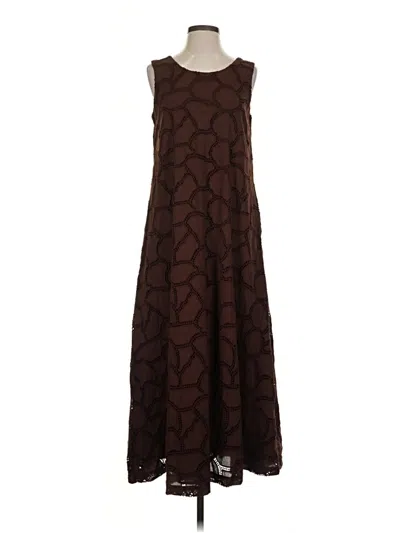 Pre-owned Chico's Casual Dress In Brown