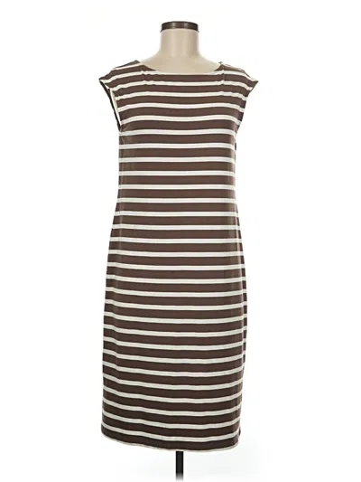 Pre-owned Chico's Casual Dress In Brown