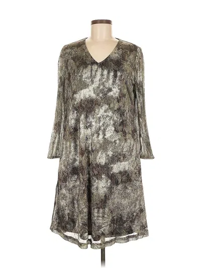 Pre-owned Chico's Casual Dress In Gray