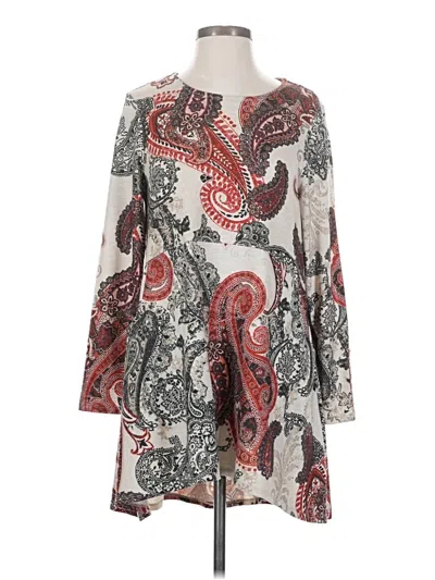 Pre-owned Chico's Casual Dress In Gray