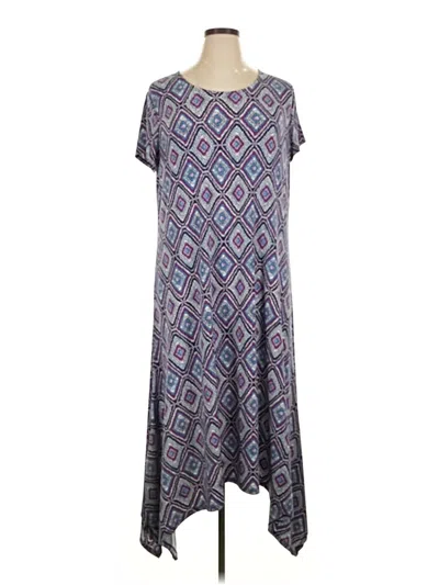 Pre-owned Chico's Casual Dress In Gray