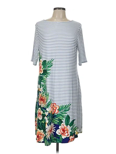 Pre-owned Chico's Casual Dress In Gray