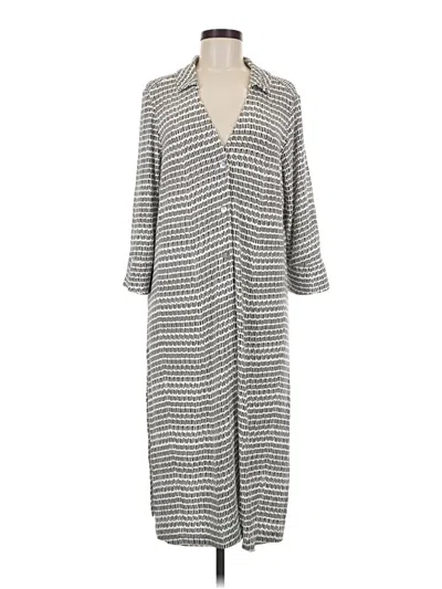 Pre-owned Chico's Casual Dress In Gray