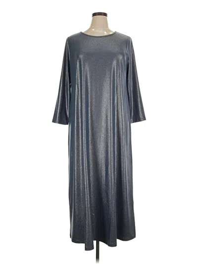 Pre-owned Chico's Casual Dress In Gray