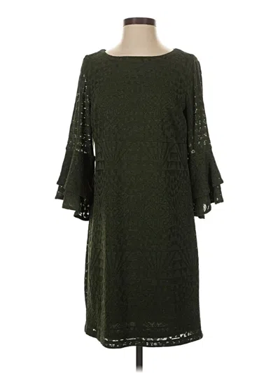 Pre-owned Chico's Casual Dress In Green