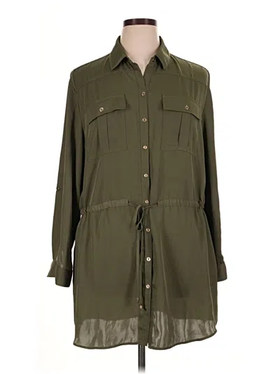 Pre-owned Chico's Casual Dress In Green