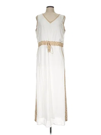 Pre-owned Chico's Casual Dress In Ivory