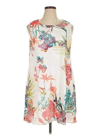 Pre-owned Chico's Casual Dress In Ivory