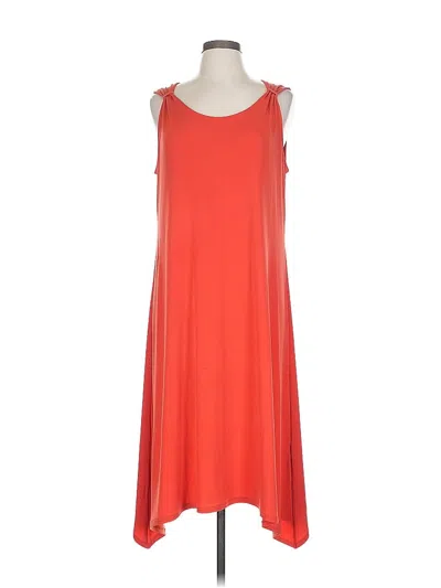 Pre-owned Chico's Casual Dress In Orange