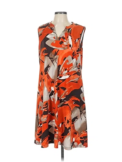 Pre-owned Chico's Casual Dress In Orange