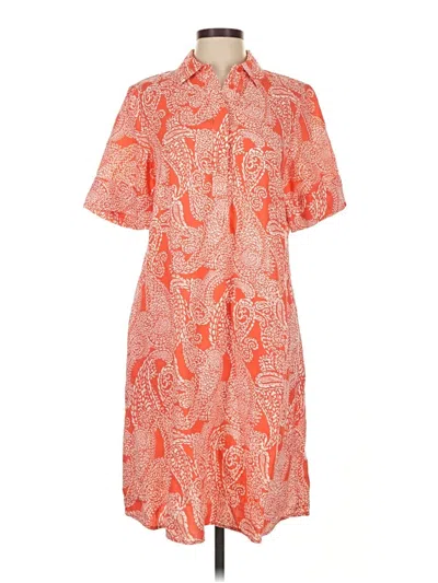 Pre-owned Chico's Casual Dress In Orange