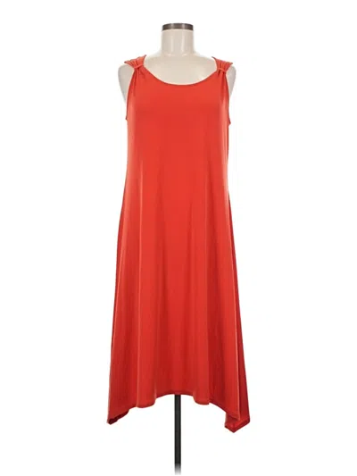 Pre-owned Chico's Casual Dress In Orange