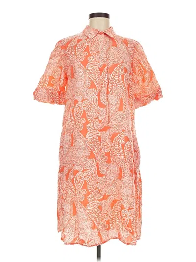Pre-owned Chico's Casual Dress In Orange