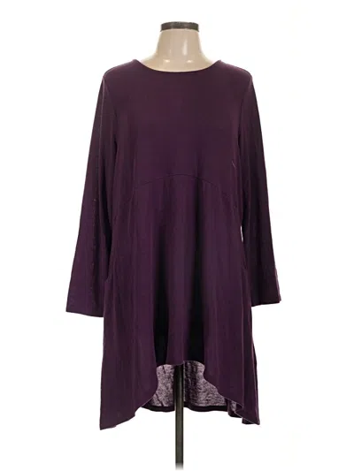 Pre-owned Chico's Casual Dress In Purple