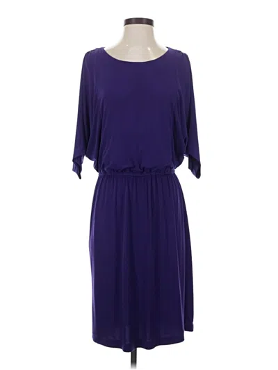 Pre-owned Chico's Casual Dress In Purple