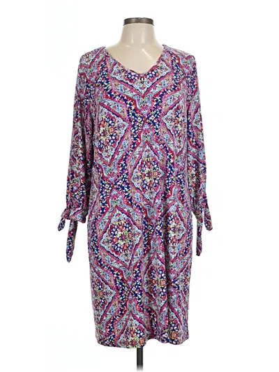Pre-owned Chico's Casual Dress In Purple