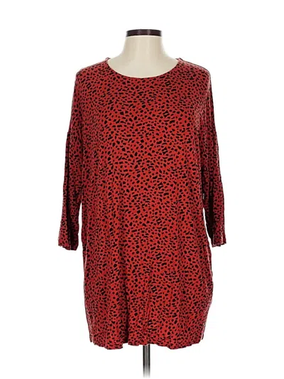 Pre-owned Chico's Casual Dress In Red