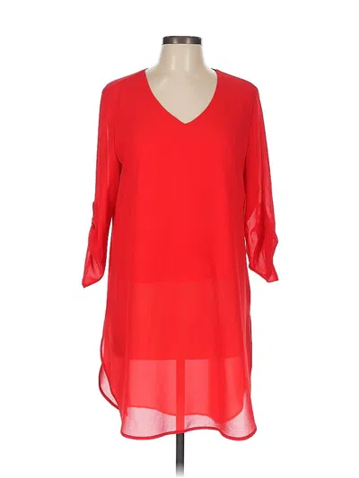 Pre-owned Chico's Casual Dress In Red